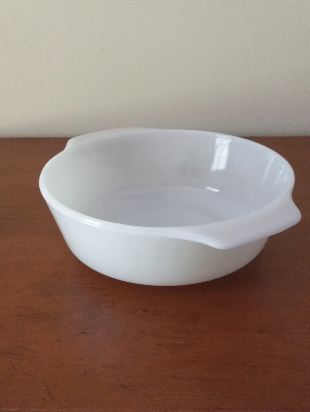 Anchor Hocking White Harvest Vegetable Glass Baking Dish - Home Kitchen
